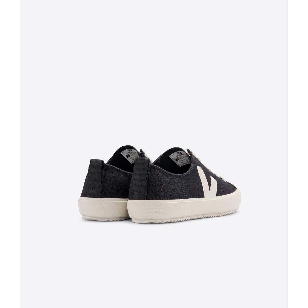 Veja NOVA CANVAS Women's Shoes Black | NZ 528TCE